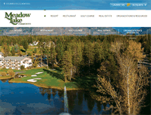 Tablet Screenshot of meadowlakemontana.com